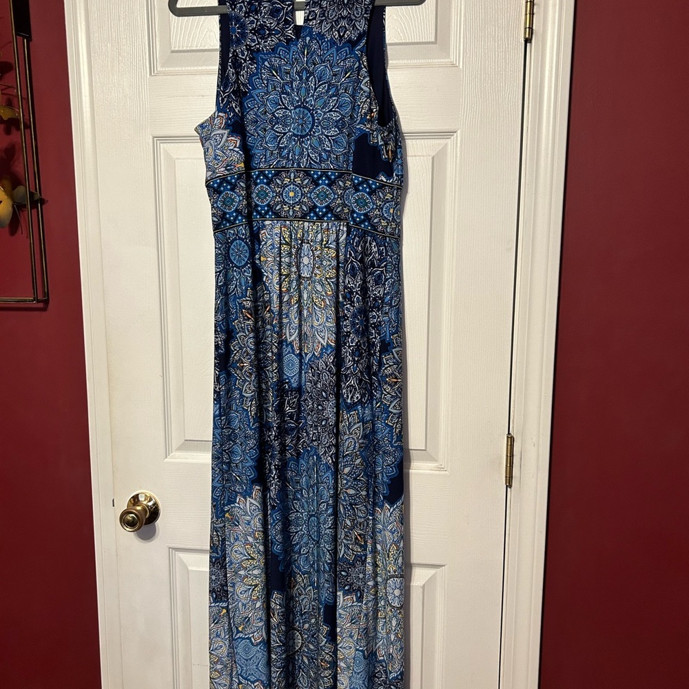 EUC London Times maxidress 1X